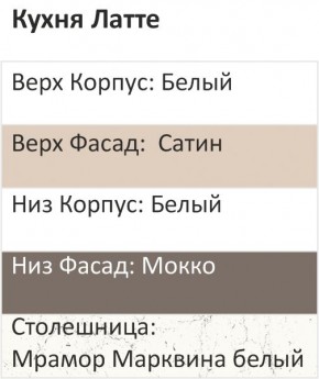 Кухонный гарнитур Латте 1200 (Стол. 26мм) в Серове - serov.ok-mebel.com | фото 3