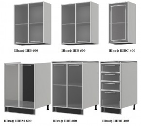 Кухонный гарнитур Лондон 1600 (Белый/Крем) в Серове - serov.ok-mebel.com | фото 2