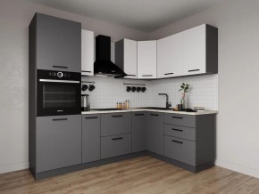 Кухонный гарнитур Меренга 2400*1600 (Стол. 26мм) в Серове - serov.ok-mebel.com | фото