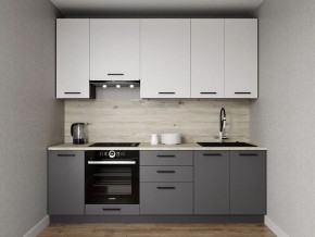 Кухонный гарнитур Меренга 2400 h950 (Стол. 26мм) в Серове - serov.ok-mebel.com | фото