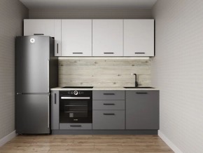 Кухонный гарнитур Меренга 2550 (Стол. 26мм) в Серове - serov.ok-mebel.com | фото