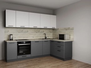 Кухонный гарнитур Меренга 2600*1600 (Стол. 26мм) в Серове - serov.ok-mebel.com | фото