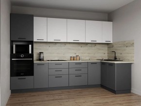Кухонный гарнитур Меренга 3200*1400 (Стол. 38 мм) в Серове - serov.ok-mebel.com | фото