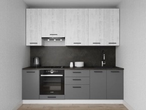 Кухонный гарнитур Санторини 2400 h950 (Стол. 38мм) в Серове - serov.ok-mebel.com | фото