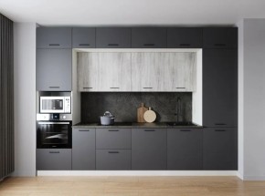 Кухонный гарнитур Санторини 3400 (Стол. 26мм) в Серове - serov.ok-mebel.com | фото