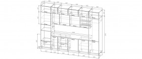 Кухонный гарнитур Санторини 3400 (Стол. 26мм) в Серове - serov.ok-mebel.com | фото 2