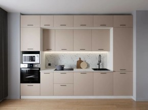 Кухонный гарнитур Шампань 3400 (Стол. 38мм) в Серове - serov.ok-mebel.com | фото