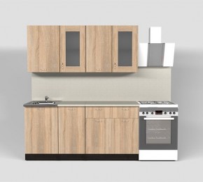 Кухня Симона Демо 1700 (Венга/Дуб Сонома) в Серове - serov.ok-mebel.com | фото 7
