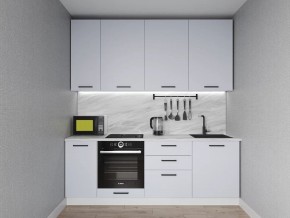 Кухонный гарнитур Смоки 2200 h950 (Стол. 38 мм) в Серове - serov.ok-mebel.com | фото
