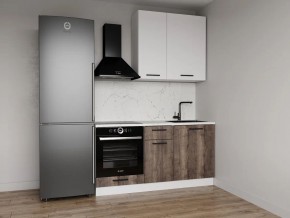 Кухонный гарнитур Старое Дерево 1600 h950 (Стол. 26мм) в Серове - serov.ok-mebel.com | фото