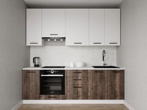 Кухонный гарнитур Старое Дерево 2400 h950 (Стол. 26мм) в Серове - serov.ok-mebel.com | фото