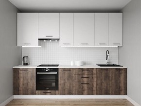 Кухонный гарнитур Старое Дерево 3000 h950 (Стол. 26мм) в Серове - serov.ok-mebel.com | фото