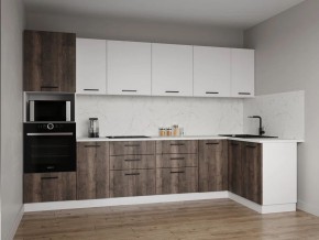 Кухонный гарнитур Старое Дерево 3200*1400 (Стол. 26мм) в Серове - serov.ok-mebel.com | фото