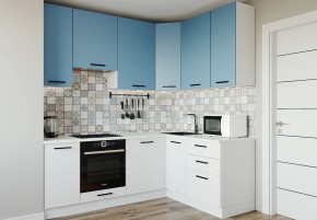 Кухонный гарнитур угловой Капри 2200х1600 h950 (Стол. 26мм) в Серове - serov.ok-mebel.com | фото