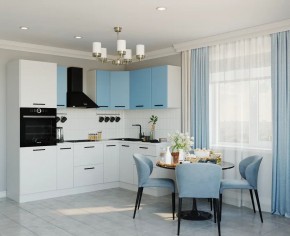 Кухонный гарнитур угловой Капри 2400х1600 (Стол. 38мм) в Серове - serov.ok-mebel.com | фото