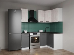Кухонный гарнитур угловой Санторини 2000*1200 (Стол. 26мм) в Серове - serov.ok-mebel.com | фото