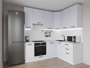 Кухонный гарнитур угловой Смоки 2200*1600 h950 (Стол. 38мм) в Серове - serov.ok-mebel.com | фото