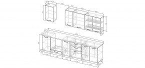 Кухонный гарнитур Умбра 2800 (Стол. 26мм) в Серове - serov.ok-mebel.com | фото 2