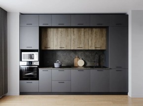 Кухонный гарнитур Умбра 3400 (Стол. 26мм) в Серове - serov.ok-mebel.com | фото