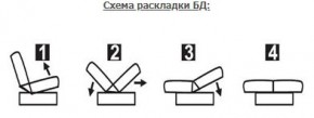 ЛАУРА ЛЮКС Диван Лаура Люкс БД+2подушки в Серове - serov.ok-mebel.com | фото 7