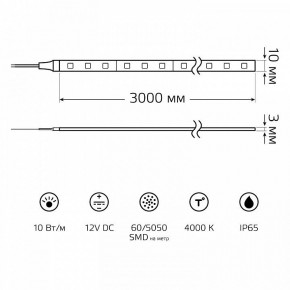 Лента светодиодная Gauss Basic BT052 в Серове - serov.ok-mebel.com | фото 9