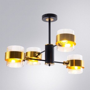 Люстра на штанге Arte Lamp Carlo A8205SP-4BK в Серове - serov.ok-mebel.com | фото 2