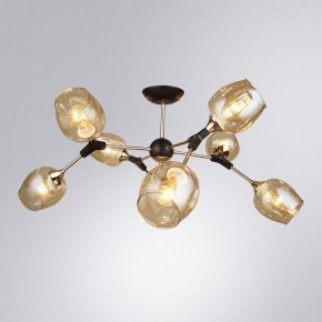 Люстра на штанге Arte Lamp Seppia A4211PL-8BK в Серове - serov.ok-mebel.com | фото 2