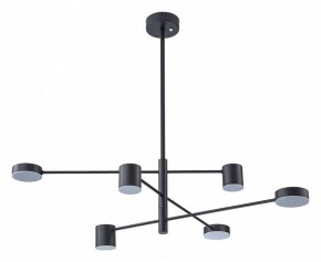Люстра на штанге Arte Lamp Stanley A2476PL-40BK в Серове - serov.ok-mebel.com | фото
