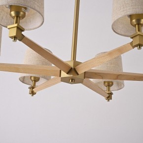 Люстра на штанге Imperiumloft Jorgenson Beige/Light wood STAVRA01 в Серове - serov.ok-mebel.com | фото 6
