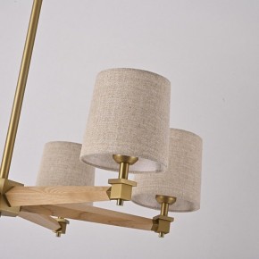 Люстра на штанге Imperiumloft Jorgenson Beige/Light wood STAVRA01 в Серове - serov.ok-mebel.com | фото 7