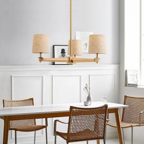Люстра на штанге Imperiumloft Jorgenson White/Light wood STAVRA01 в Серове - serov.ok-mebel.com | фото 5
