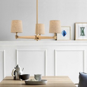 Люстра на штанге Imperiumloft Jorgenson White/Light wood STAVRA01 в Серове - serov.ok-mebel.com | фото 6
