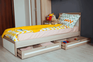 Кровать с ламелями Ostin (Остин) модуль 21 в Серове - serov.ok-mebel.com | фото 3