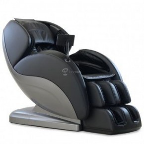 Массажное кресло PS6500 черно-серебряное в Серове - serov.ok-mebel.com | фото