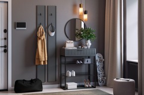 МЕБЕЛЬСОН К19 Прихожая (графит) в Серове - serov.ok-mebel.com | фото