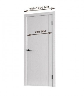 Межкомнатная дверь Bolivar Каньон браун (комплект) 900 в Серове - serov.ok-mebel.com | фото