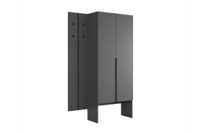 МЕРСИ Прихожая (модульная) графит в Серове - serov.ok-mebel.com | фото 6