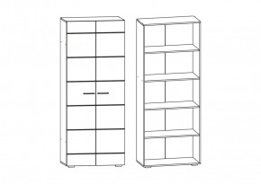 Модульная гостиная Фиеста (Венге/Белый глянец) в Серове - serov.ok-mebel.com | фото 4