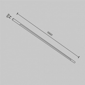 Модульный светильник Maytoni Basis C100CL-L1000-24W3-6K-B в Серове - serov.ok-mebel.com | фото 6