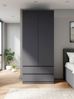 МОРИ МШ 900.2 Шкаф (графит) в Серове - serov.ok-mebel.com | фото 2