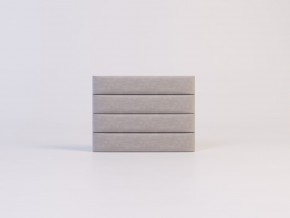 Мягкие панели ПОЛОСЫ ПРЯМЫЕ 15*90 (4 шт.) для спальни в Серове - serov.ok-mebel.com | фото 12