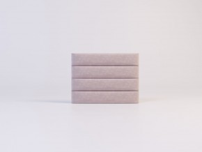 Мягкие панели ПОЛОСЫ ПРЯМЫЕ 15*90 (4 шт.) для спальни в Серове - serov.ok-mebel.com | фото 20