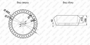 Накладная раковина melana mln-78452 (черная) в Серове - serov.ok-mebel.com | фото 2