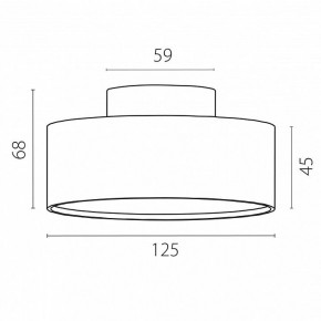 Накладной светильник Lightstar Acuto 215937 в Серове - serov.ok-mebel.com | фото 3