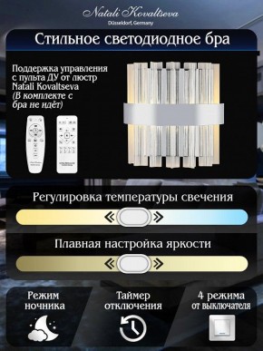 Накладной светильник Natali Kovaltseva ROYALTON LED LAMPS 81126/1W в Серове - serov.ok-mebel.com | фото 6