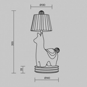 Настольная лампа декоративная Maytoni Senor Alpaca MOD377TL-L5W3K в Серове - serov.ok-mebel.com | фото 10