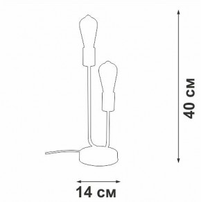 Настольная лампа декоративная Vitaluce V3005 V3005-1/2L в Серове - serov.ok-mebel.com | фото 5