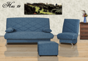 Комплект мягкой мебели НЕО 19 (3+1+ Пуф) в Серове - serov.ok-mebel.com | фото 1