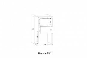 НИКОЛЬ 25 Шкаф 5-ти створчатый в Серове - serov.ok-mebel.com | фото 7