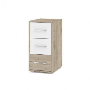 ОЛИВИЯ О62 Комод-тумба (дуб серый/белый) в Серове - serov.ok-mebel.com | фото